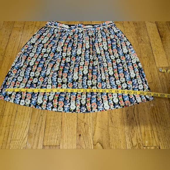 J.Crew Mercantile Floral Skirt Sz 0 - Picture 4 of 6